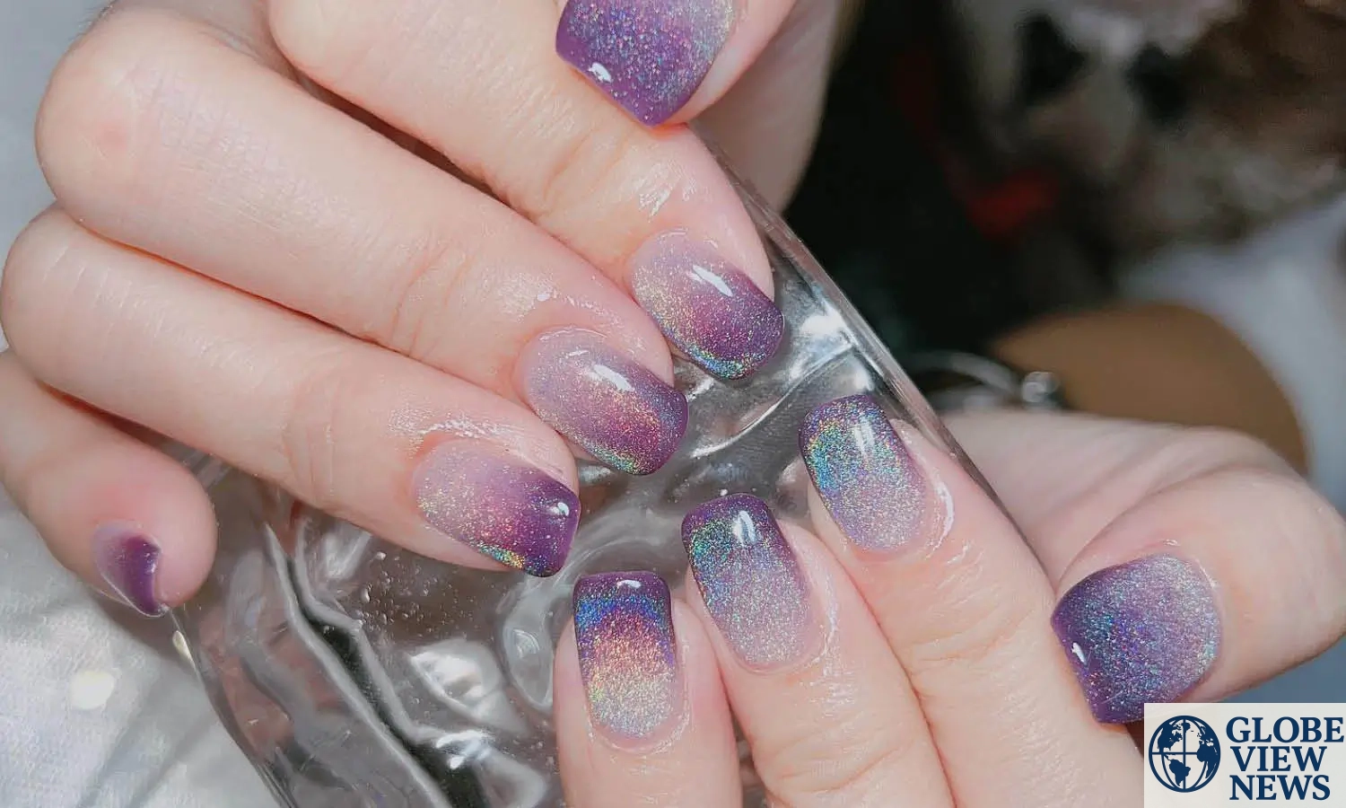 ombre fingernails